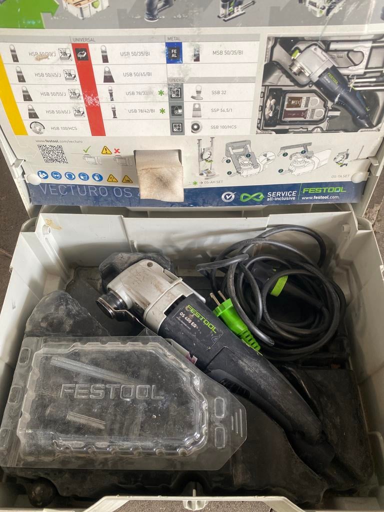 Festool Multitool OS 400 EQ, Doe-het-zelf en Verbouw, Ophalen, Gebruikt