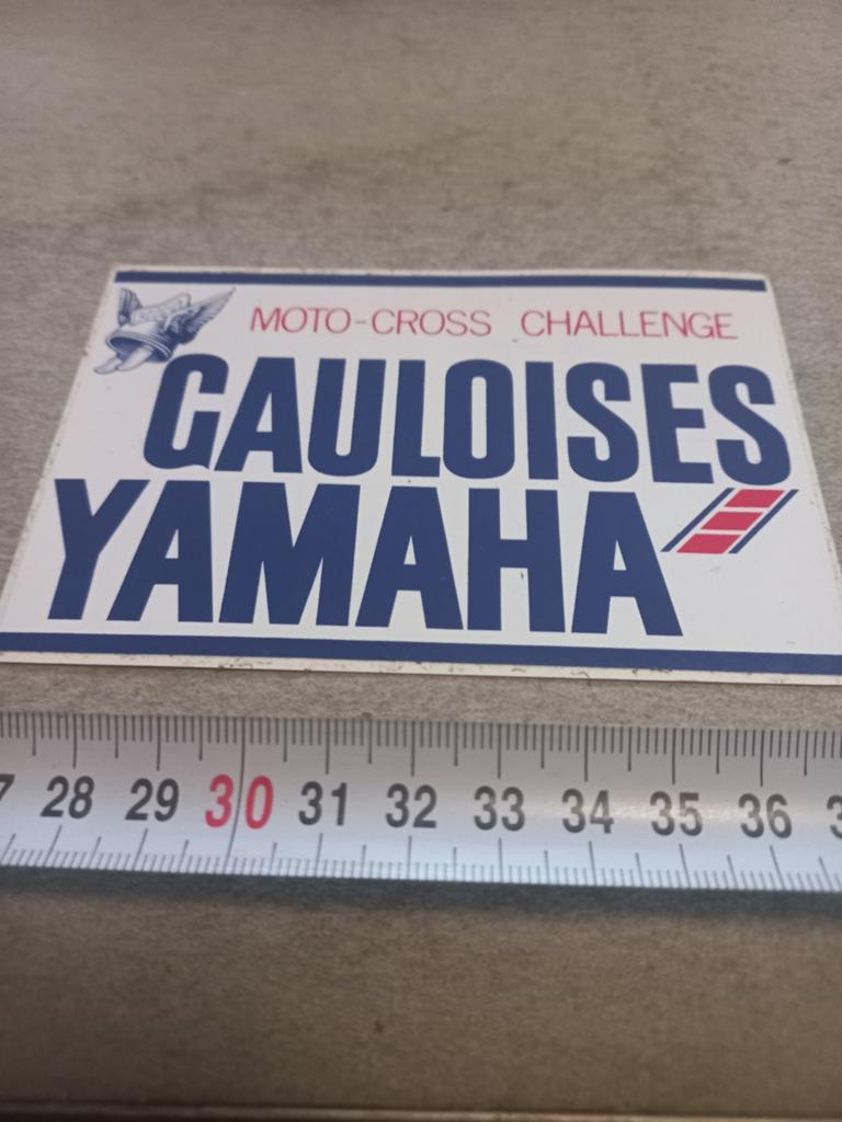 Gauloises yamaha moto cross, Verzamelen, Ophalen of Verzenden, Zo goed als nieuw
