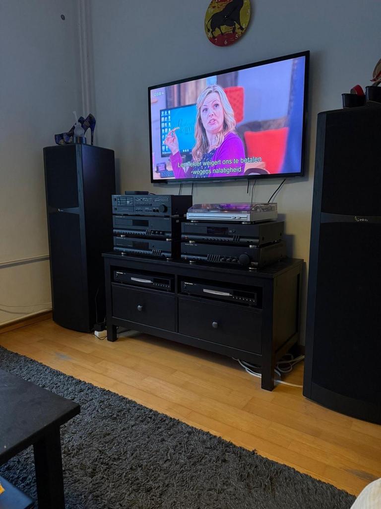 Harman/Kardon audioset met Infinity Kappa 90 speakers, Overige typen, Zo goed als nieuw, 120 watt of meer, Ophalen