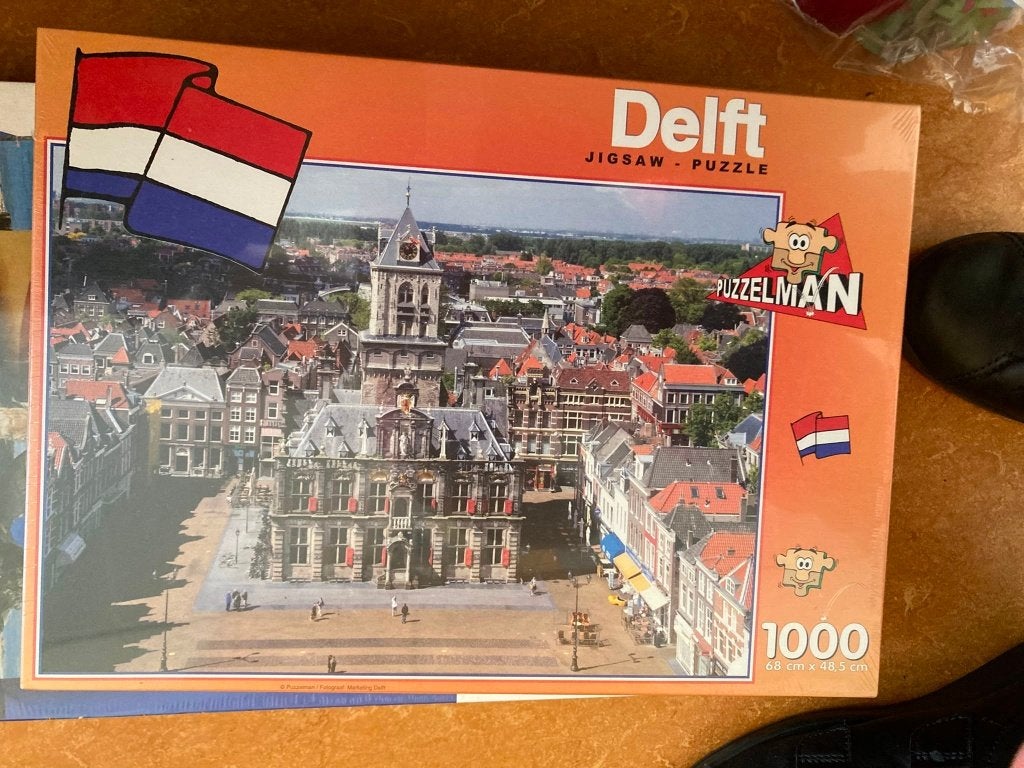 legpuzzel 1000 stukjes Delft, Ophalen of Verzenden, 500 t/m 1500 stukjes, Nieuw, Legpuzzel