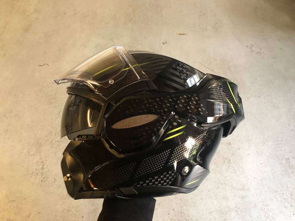 Scorpion Exo Tech - S, Motoren, Kleding | Motorhelmen, Overige merken, Systeemhelm, Ophalen of Verzenden, S