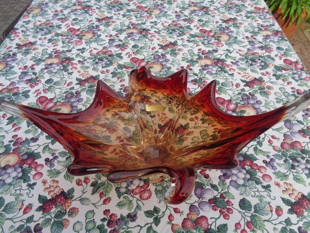 murano glass/fruitschaal, Ophalen of Verzenden
