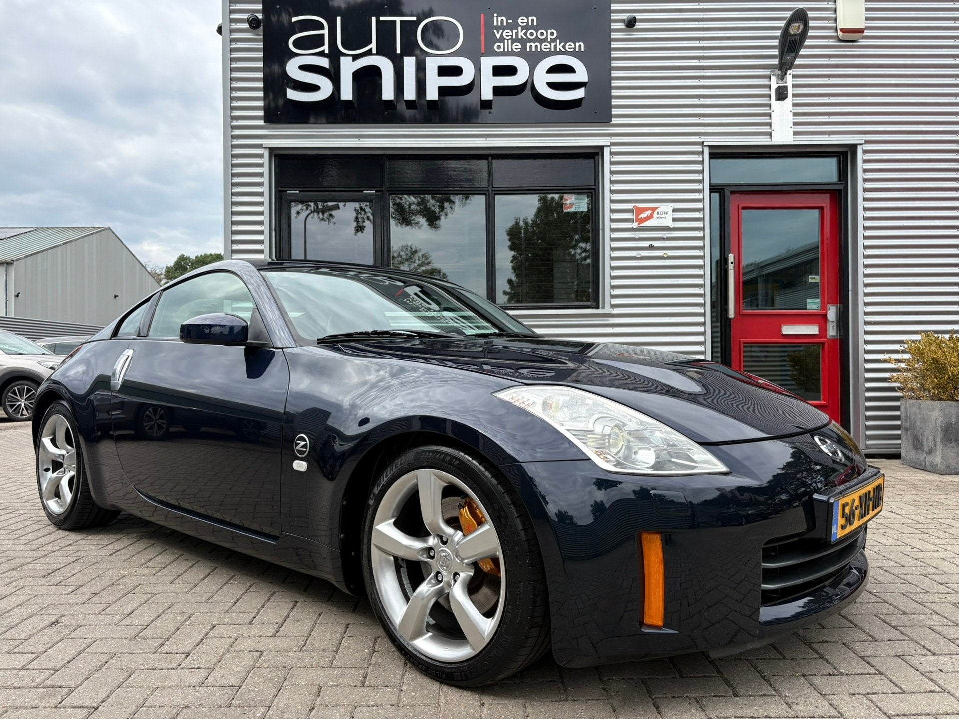 Nissan 350Z 3.5 V6 313 PK-ORIGINEEL NEDERLANDS!-92.968 KILOM, Auto's, 350Z, Achterwielaandrijving, Zwart, Blauw