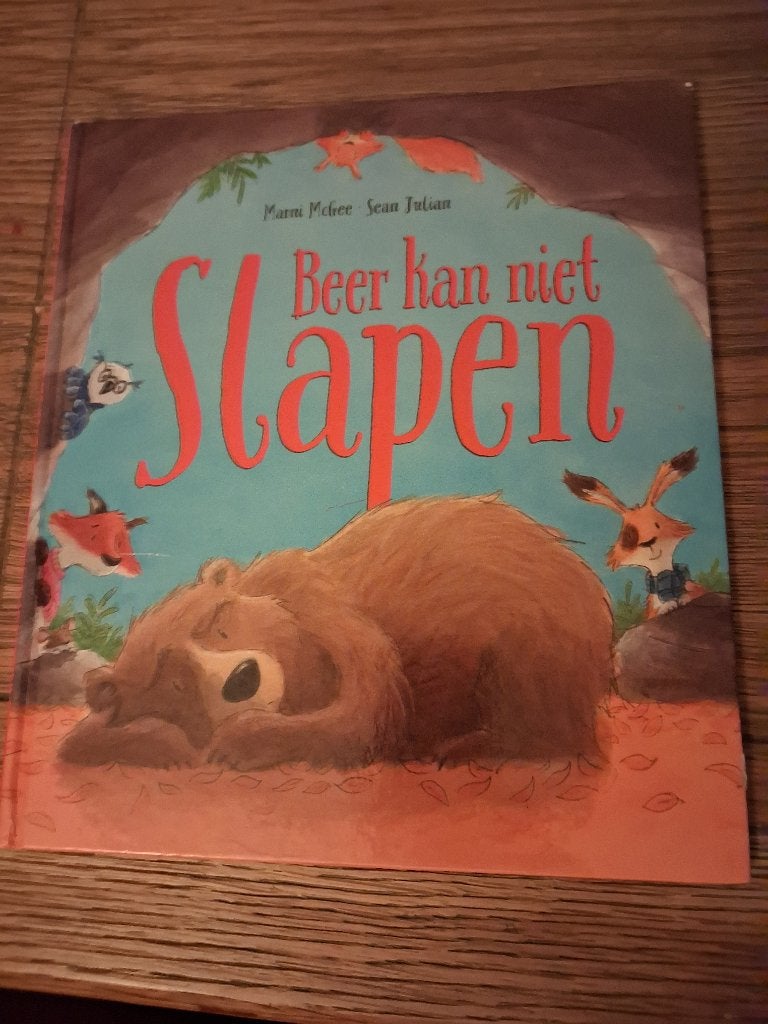 Beer kan niet slapen - Prentenboek, Ophalen, Gelezen, Marni McGee, 2 tot 3 jaar