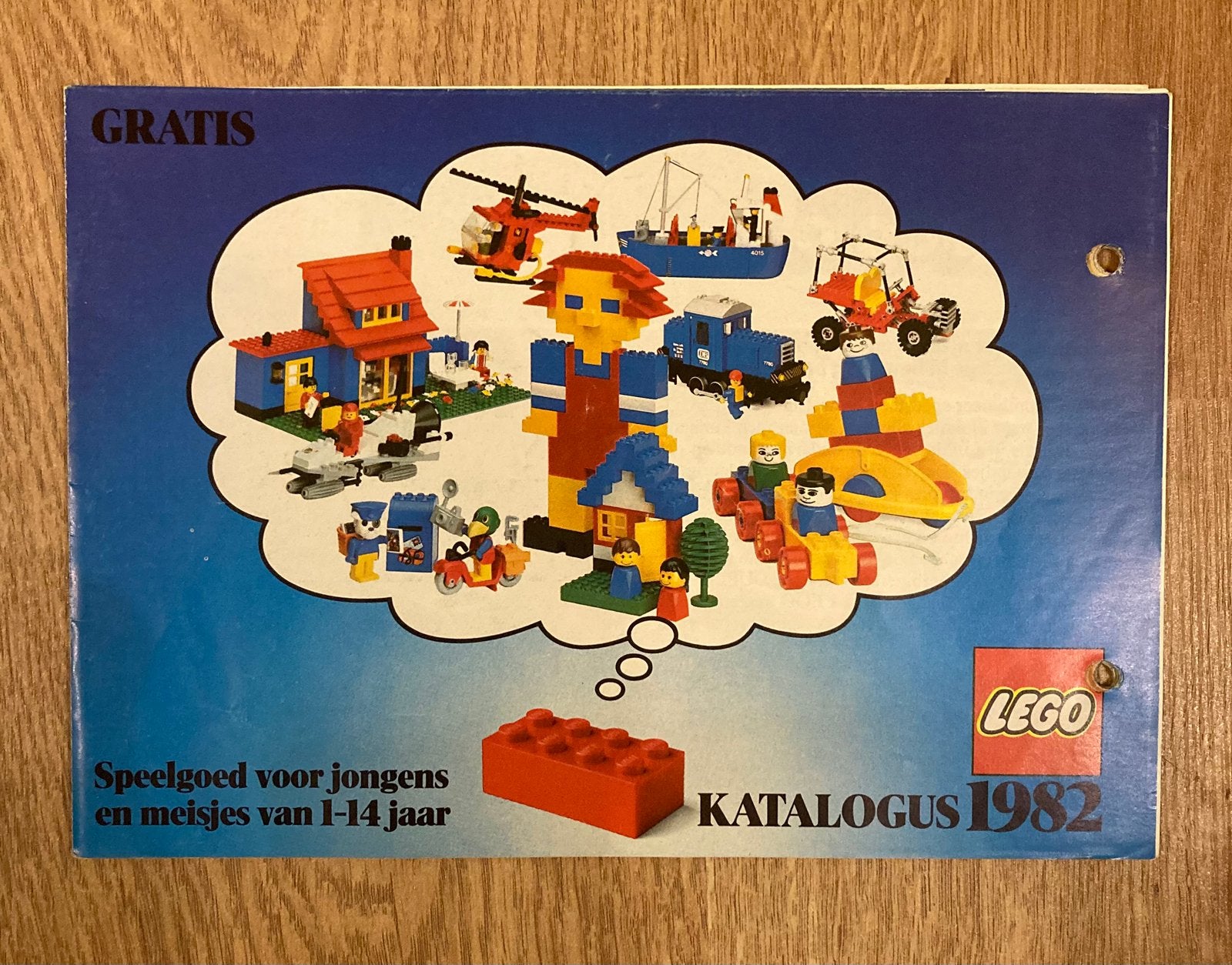 Lego catalogus 1982, Gebruikt, Overige thema's, Lego, Overige typen