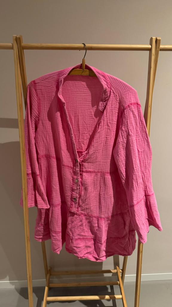Roze hydrofiel jurkje, Maat 38/40 (M), Ophalen of Verzenden, Zo goed als nieuw, Roze