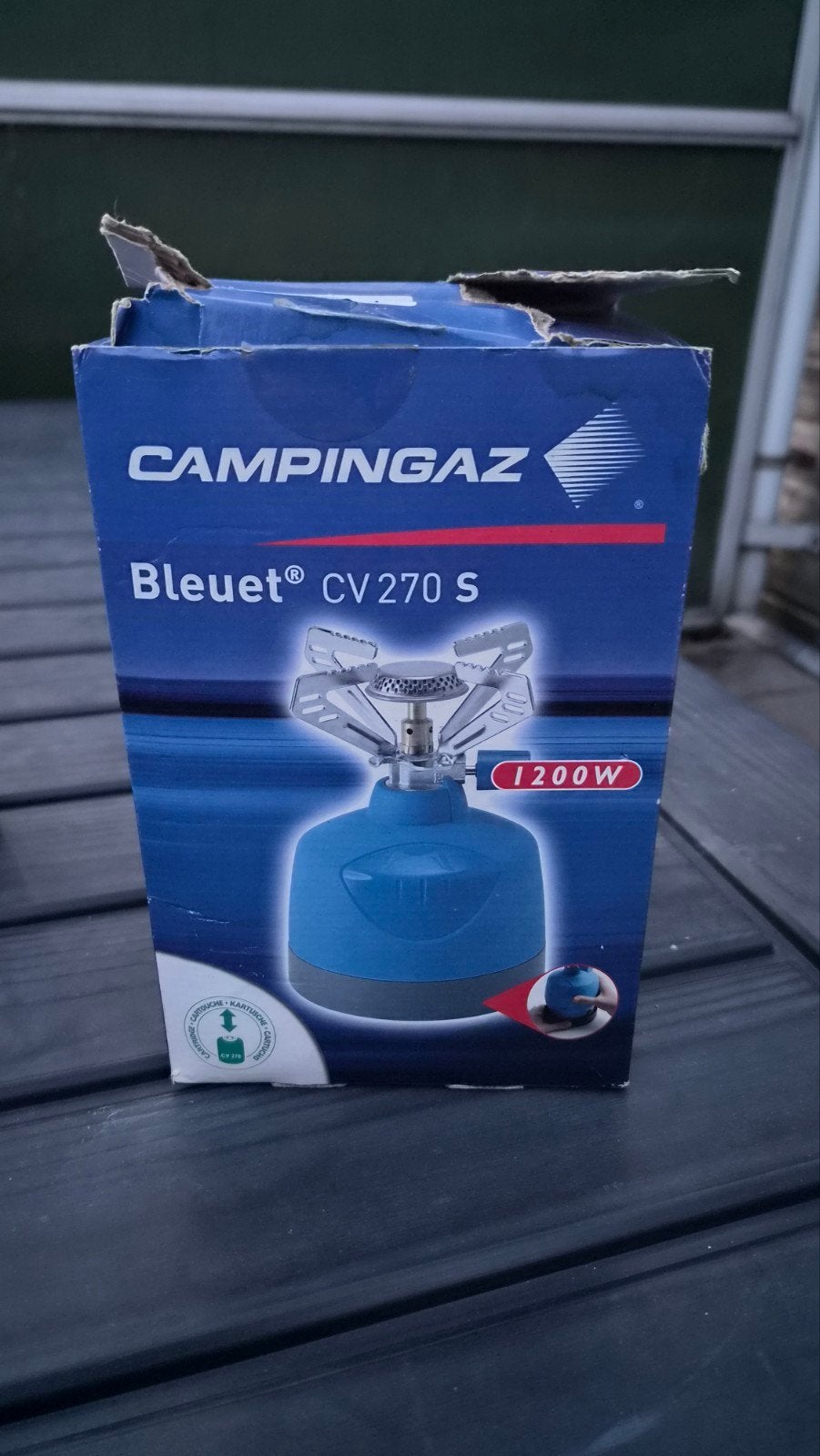 Campingaz Bleuet CV270 S - Compact Gasbrander, Ophalen, Zo goed als nieuw