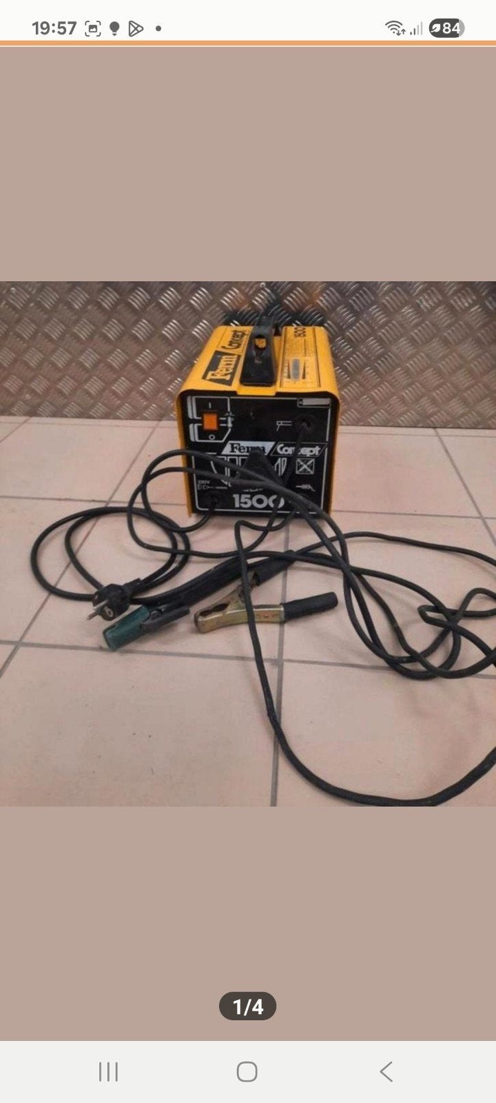 Gebruikte Ferm Concept 1500 lasapparaat te koop, Ophalen of Verzenden, Gebruikt, Minder dan 150 ampère, Elektroden