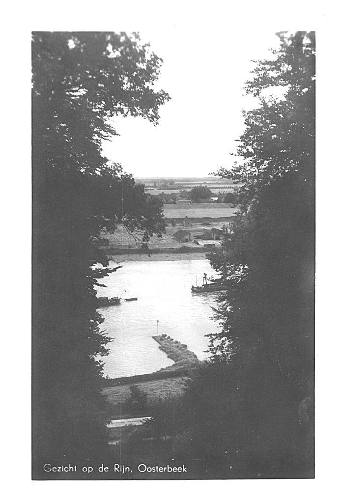 972069	Oosterbeek	Rijn	Rijngezicht	1949	Gelopen met zegel, Ophalen of Verzenden, 1940 tot 1960, Gelopen, Gelderland