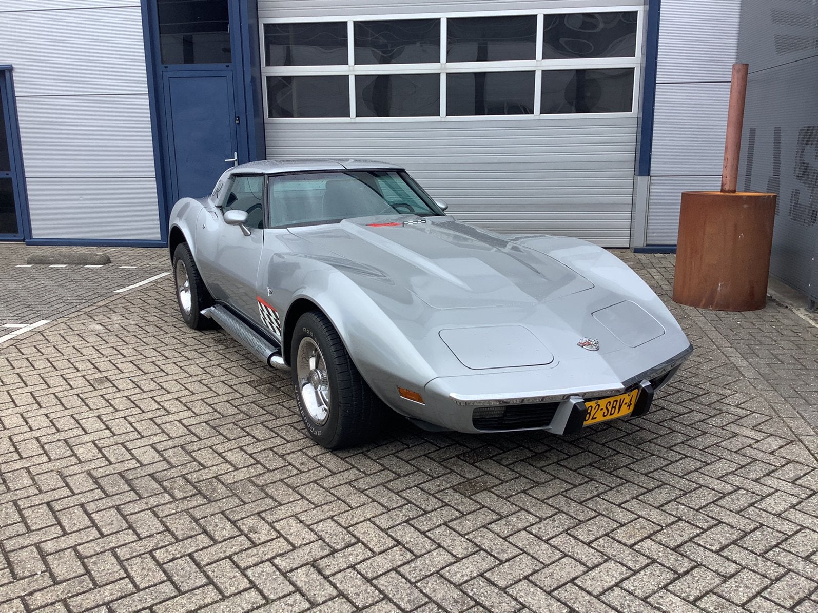 Chevrolet Corvette c3, Auto's, Chevrolet, Particulier, Benzine, Automaat, Zilver of Grijs, Zwart, Leder, Achterwielaandrijving