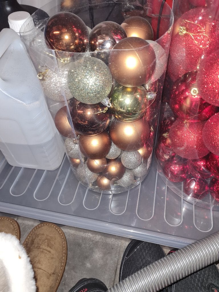 kerstballen, Ophalen, Zo goed als nieuw