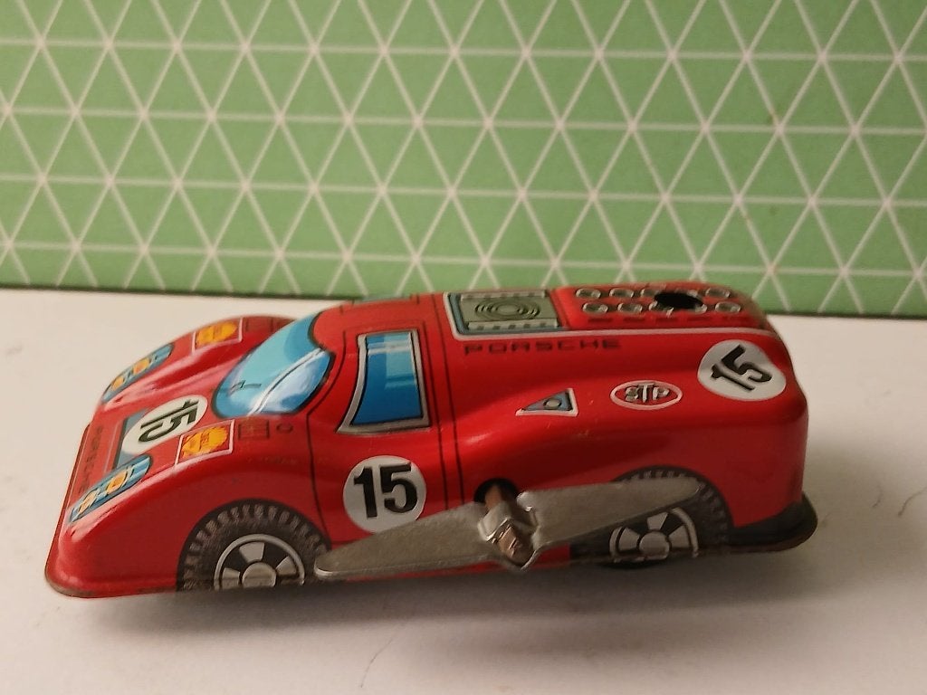 YONE nr. 2190 Blikken Auto JAPAN PORSCHE 917 VW KEVER, Ophalen of Verzenden
