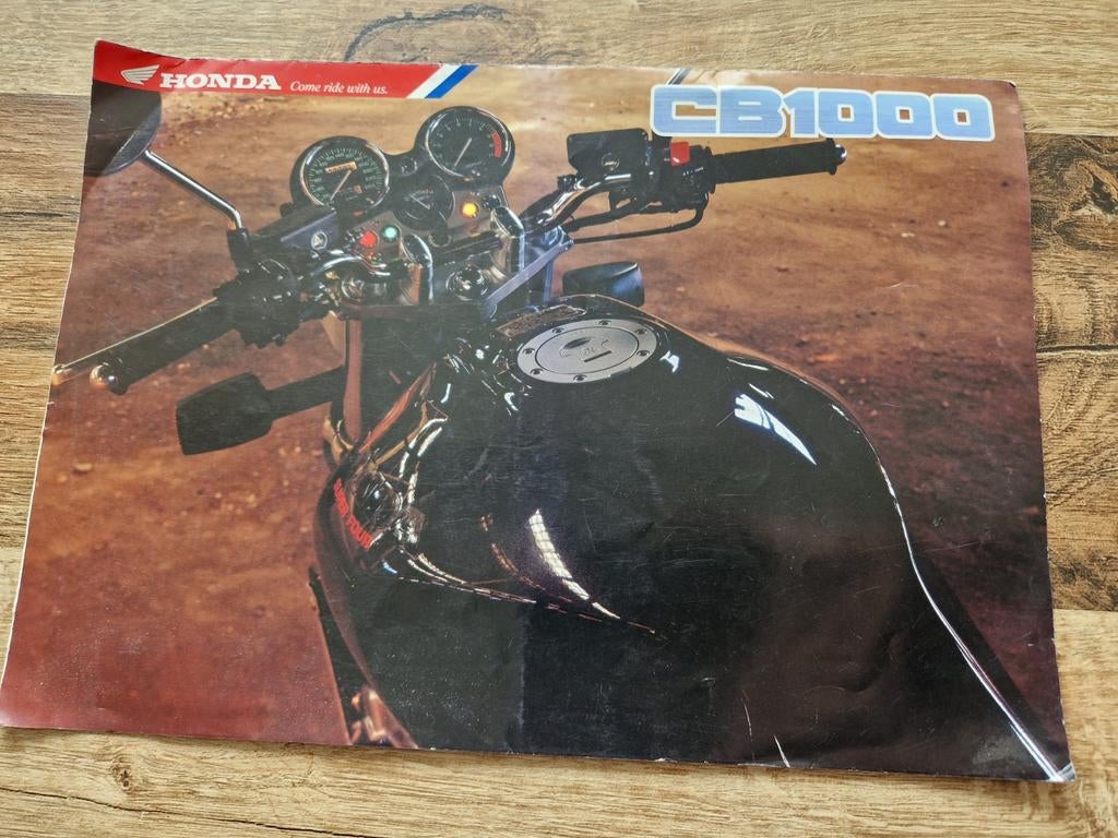 HONDA CB1000 CB1000F BIG ONE FOLDER CB 1000, Ophalen of Verzenden, Honda