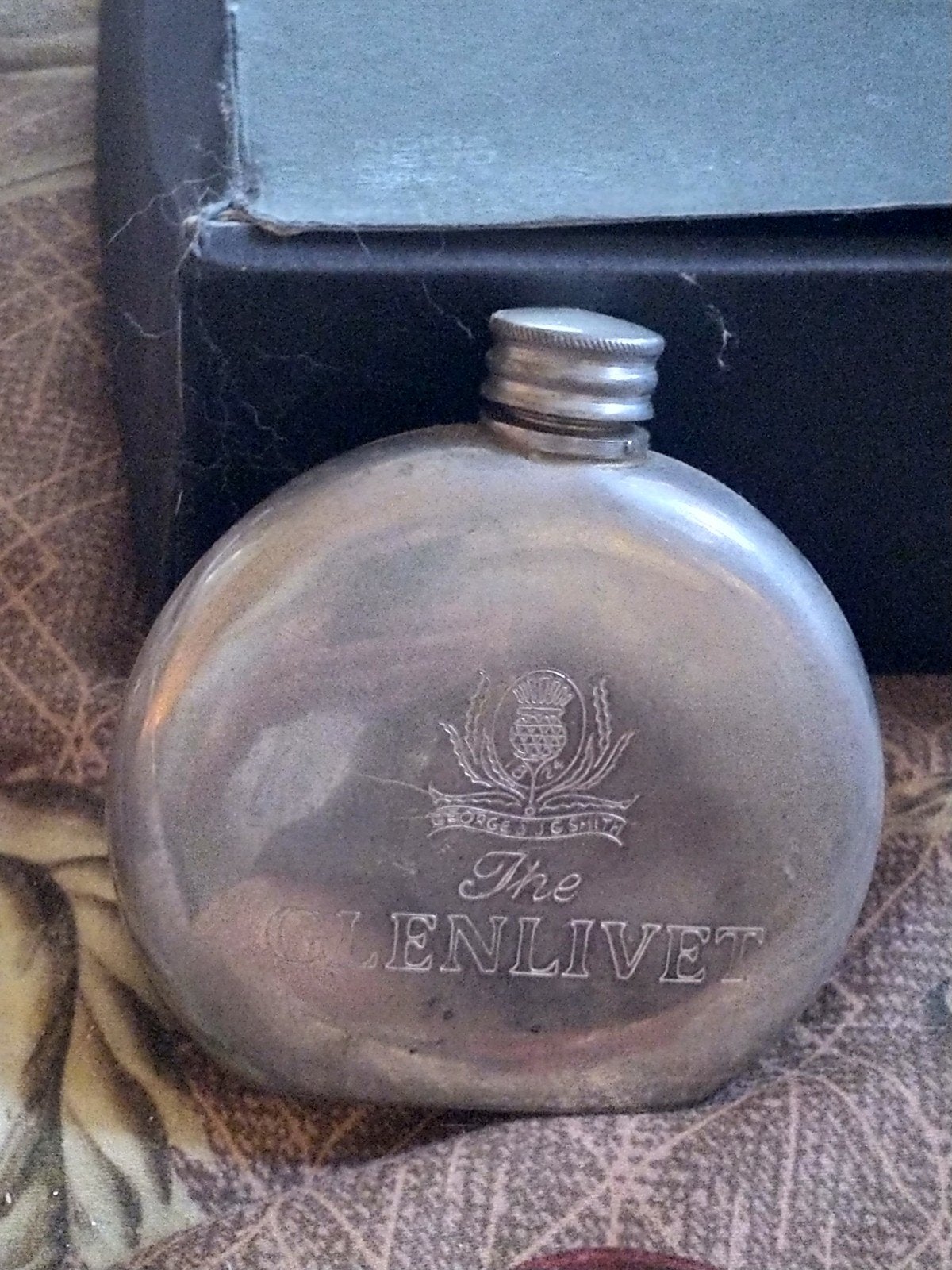 Vintage The Glenlivet Zakfles - Sheffield, Ophalen of Verzenden