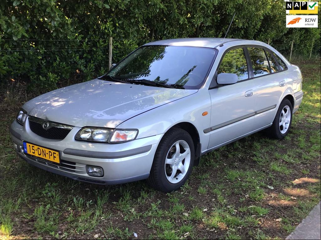 Mazda 626 1.8i GLX youngtimer airco trekhaak, Auto's, Stof, Gebruikt, 4 cilinders, 1165 kg