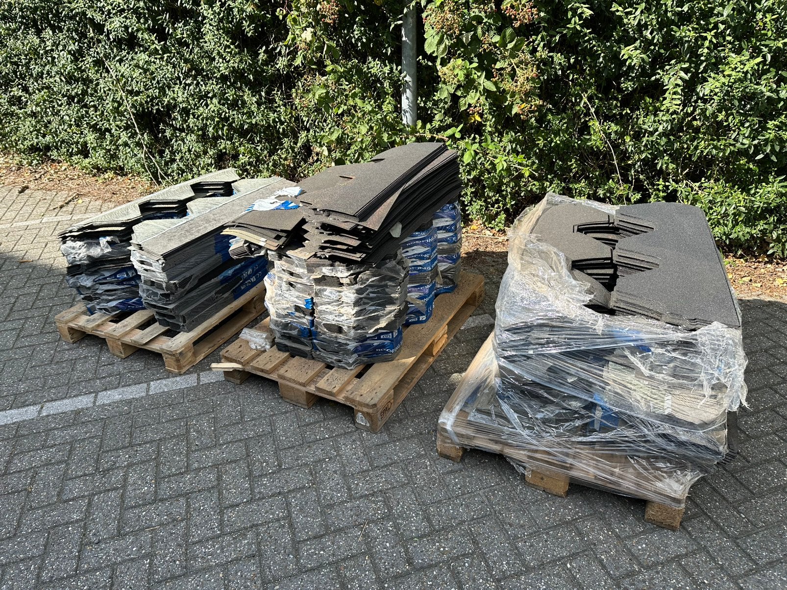 FORCE HEXAGONAL DAKSHINGLES, Doe-het-zelf en Verbouw, Ophalen, Steen of Klei, Zwart, Overige typen