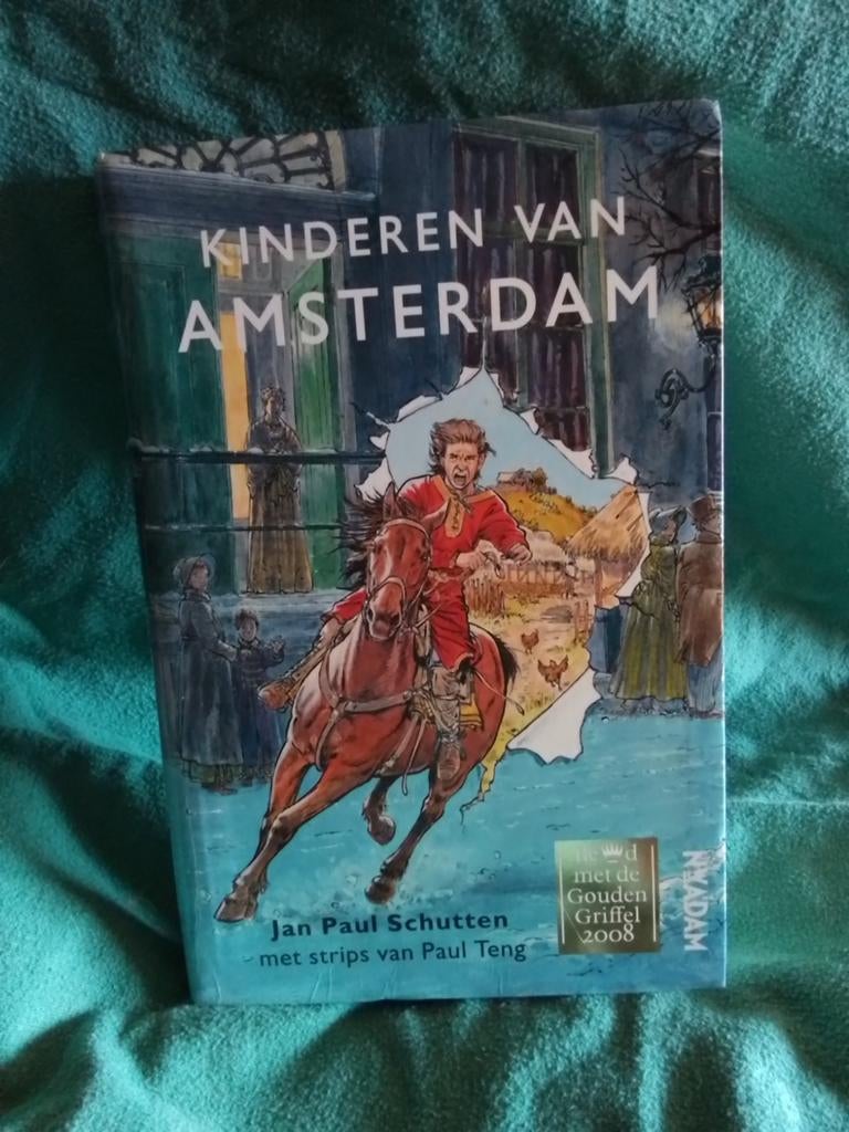 Kinderen van Amsterdam - Jan Paul Schutten (Gouden Griffel), Ophalen of Verzenden, Gelezen, Jan Paul Schutten, Non-fictie