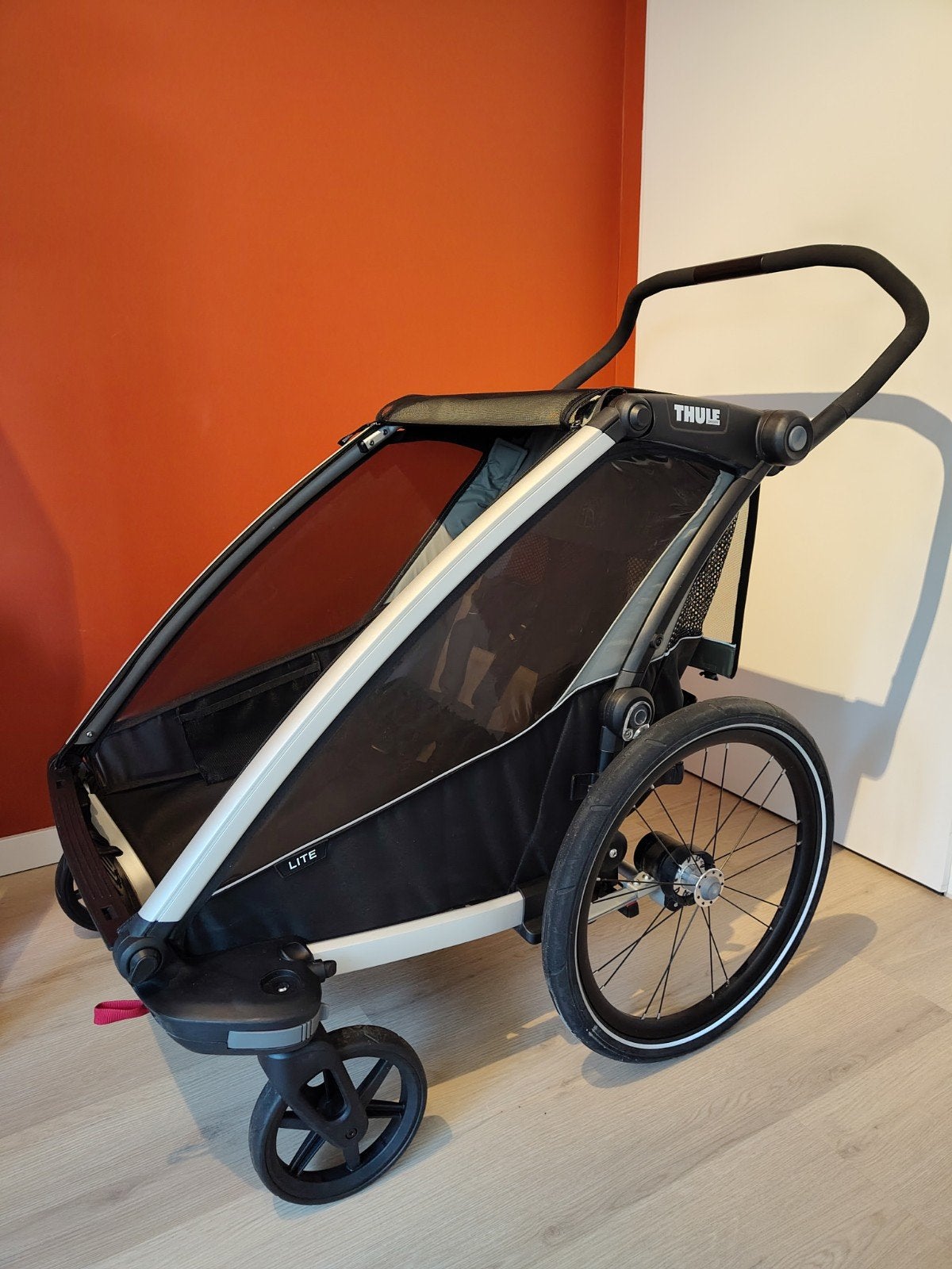 Thule Chariot Lite Double kinderwagen fietswagen/hardloopwag, Ophalen, Zo goed als nieuw