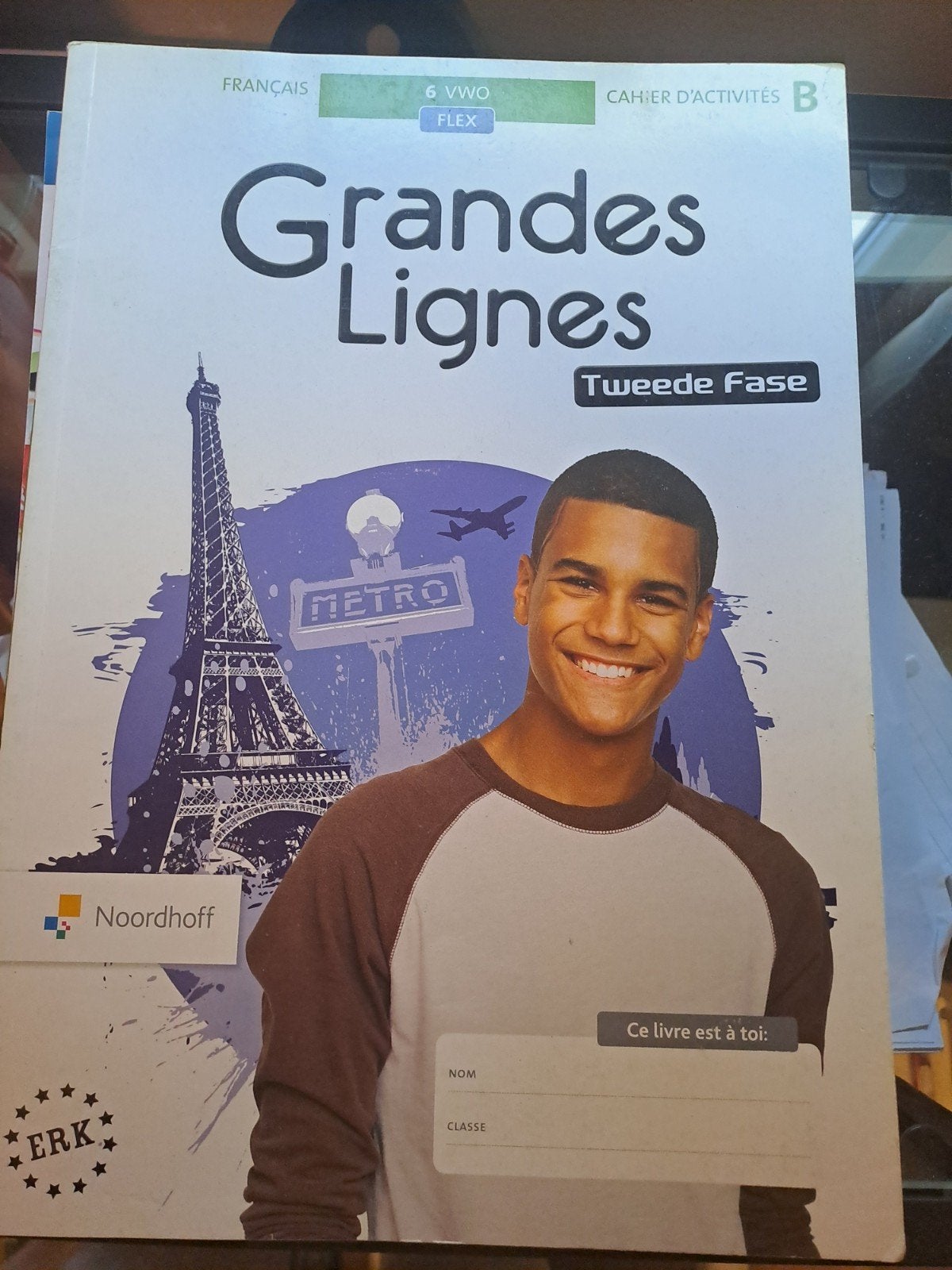Grandes Lignes Tweede Fase 6 VWO FLEX Frans werkboek, Onbekend, Frans, VWO, Ophalen of Verzenden