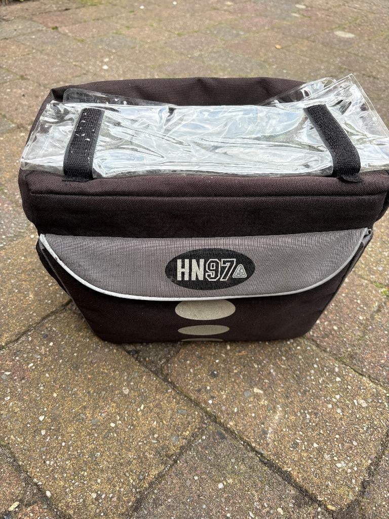 Human Nature Voor tas met montagesteun + kettingslot, Ophalen, Gebruikt, Human Nature