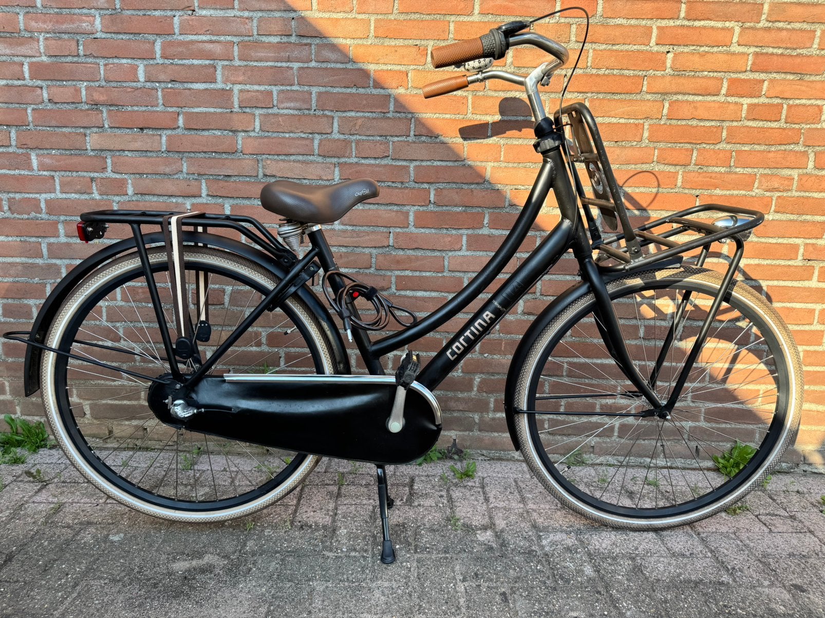 Cortina u4 transporter fiets 28 inch 50’ Rn3 is zeer netjes, Terugtraprem, Versnellingen, Zo goed als nieuw, 50 tot 53 cm