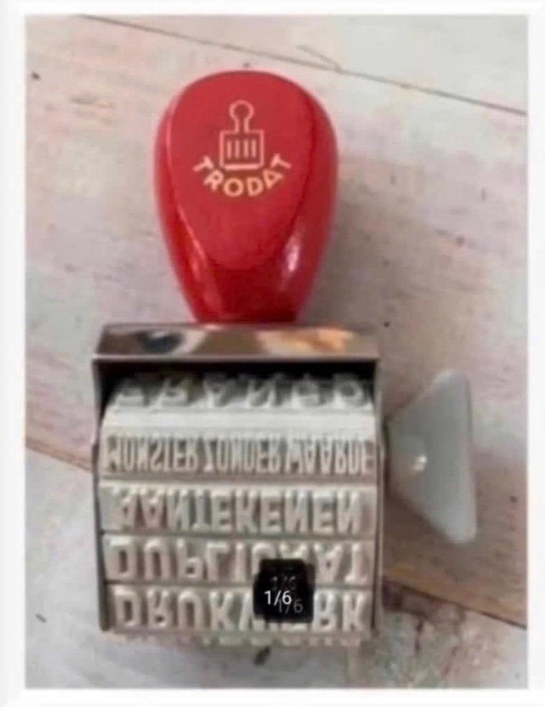 3 x nieuwe “Brocante” stempels, prijs per drie stuks, Nieuw, Ophalen of Verzenden, X, X