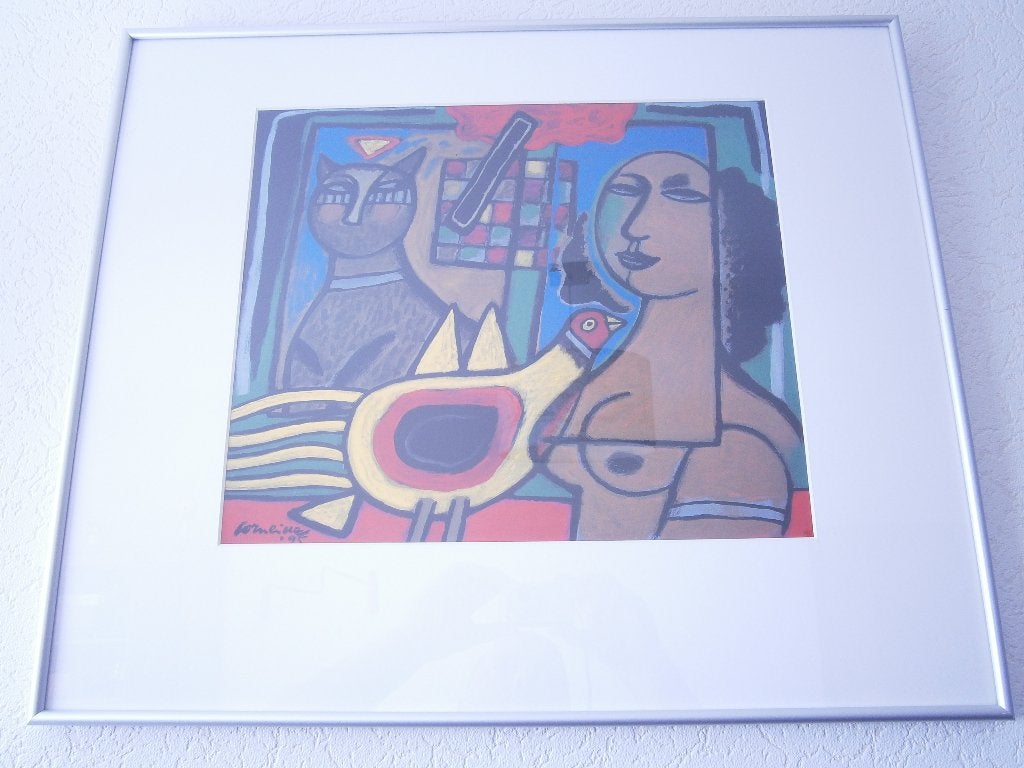 Corneille 1995, Antiek en Kunst, Overige onderwerpen, Ophalen of Verzenden, Overige techniek, Gesigneerd