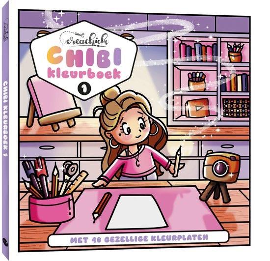 CreaChick Chibikleurboek 1 - GRATIS VERZENDING, Hobby en Vrije tijd, Tekenen, Verzenden, Nieuw, Overige typen