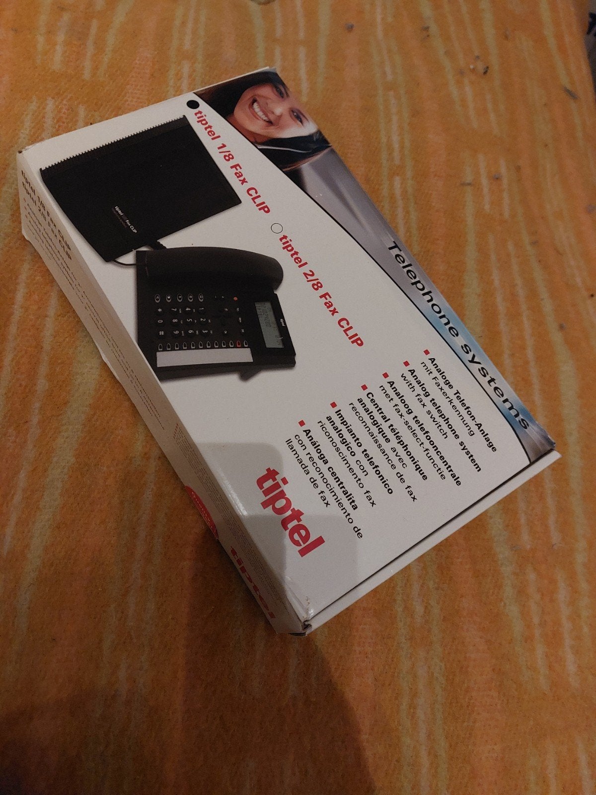 Tiptel 1/8 Fax Clip Telefoonsysteem - Nieuw in doos, Ophalen, Nieuw, Analoge centrale