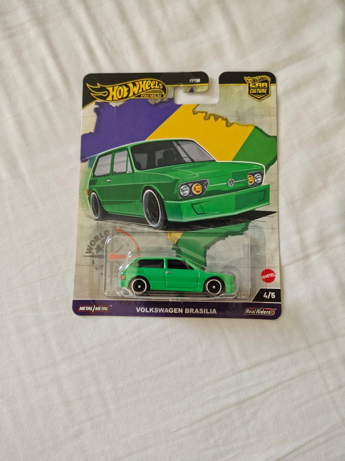 hot wheels Volkswagen brasilia, Ophalen of Verzenden, Nieuw, Auto