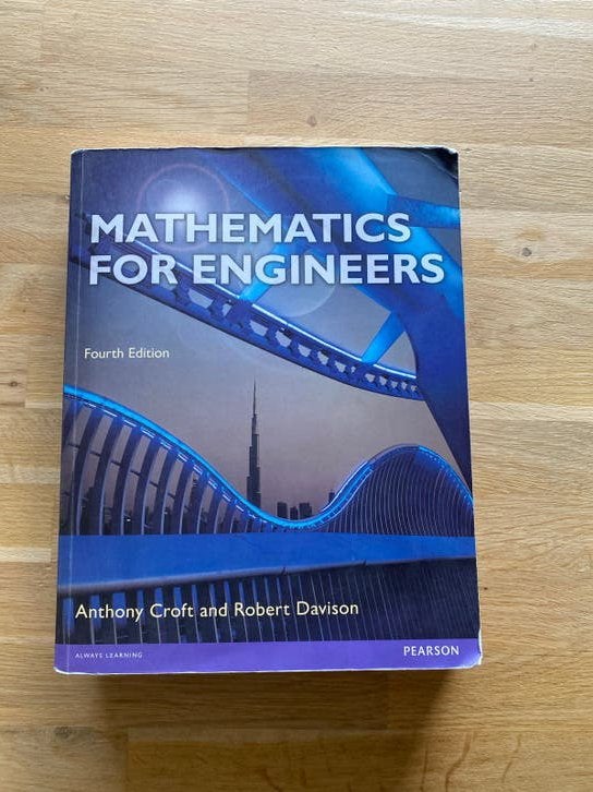 Mathematics for Engineers - 4th Edition, Ophalen of Verzenden, Beta, Gelezen, HBO