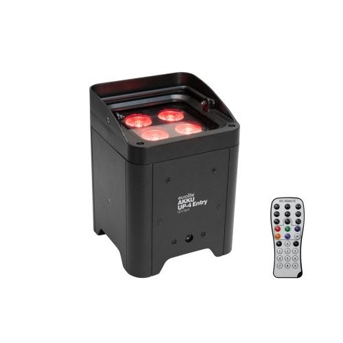 EUROLITE AKKU UP-4 Entry QCL Spot Uplight, Muziek en Instrumenten, Licht en Laser, Geluidgestuurd, ., Nieuw, Ophalen of Verzenden