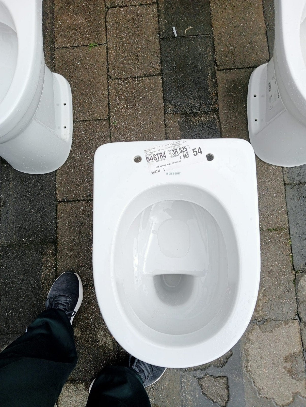 Geberit wandcloset toiletpotten - Nieuw, Ophalen, Nieuw, Toilet