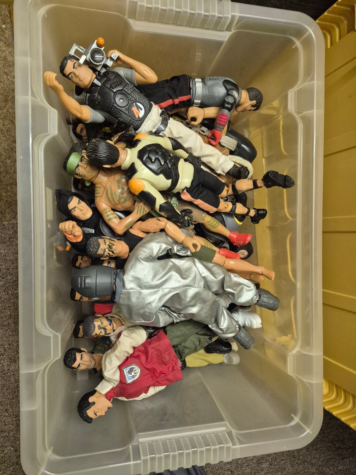 Action Man figuren en voertuigen van Hasbro, Kinderen en Baby's, Speelgoed | Actiefiguren, Ophalen of Verzenden, Gebruikt