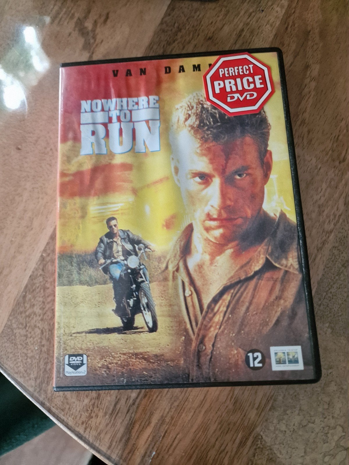 Nowhere to Run DVD - Jean-Claude Van Damme (waterschade), Vanaf 12 jaar, Ophalen of Verzenden, Gebruikt, Actie
