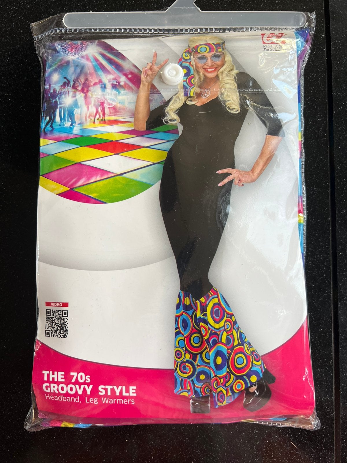 Disco item - hoofdband en 2 benenflappen, Ophalen of Verzenden, Zo goed als nieuw, Carnaval