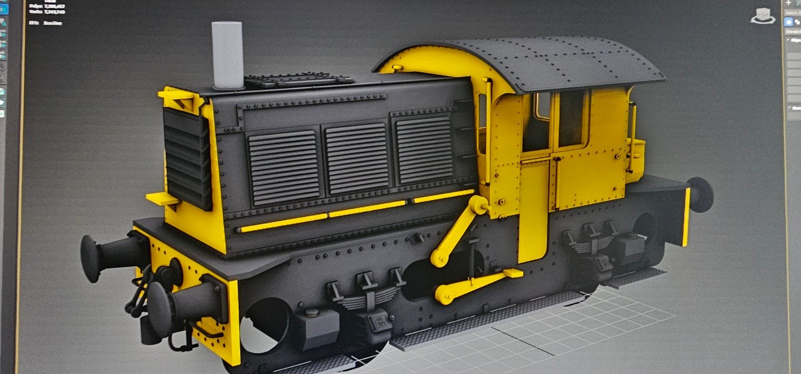 NS 200 lok (Sik) Spoor G (1:27), Ophalen, Nieuw, LGB, Gelijkstroom