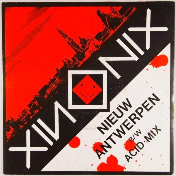 xinonix/nieuw antwerpen-electronic/punk/new beat-ZELDZAAM, Gebruikt, Verzenden, 7 inch, Single