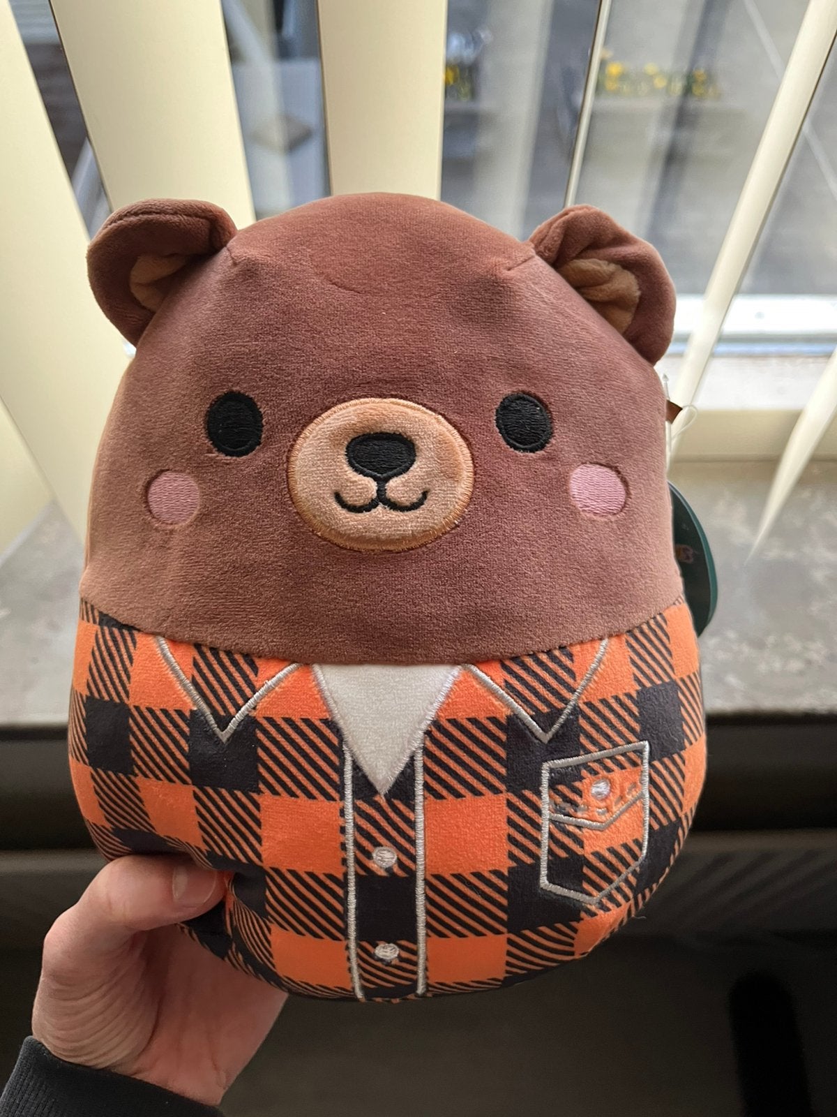 Squishmallow Omar beer, Ophalen of Verzenden, Zo goed als nieuw, Beer