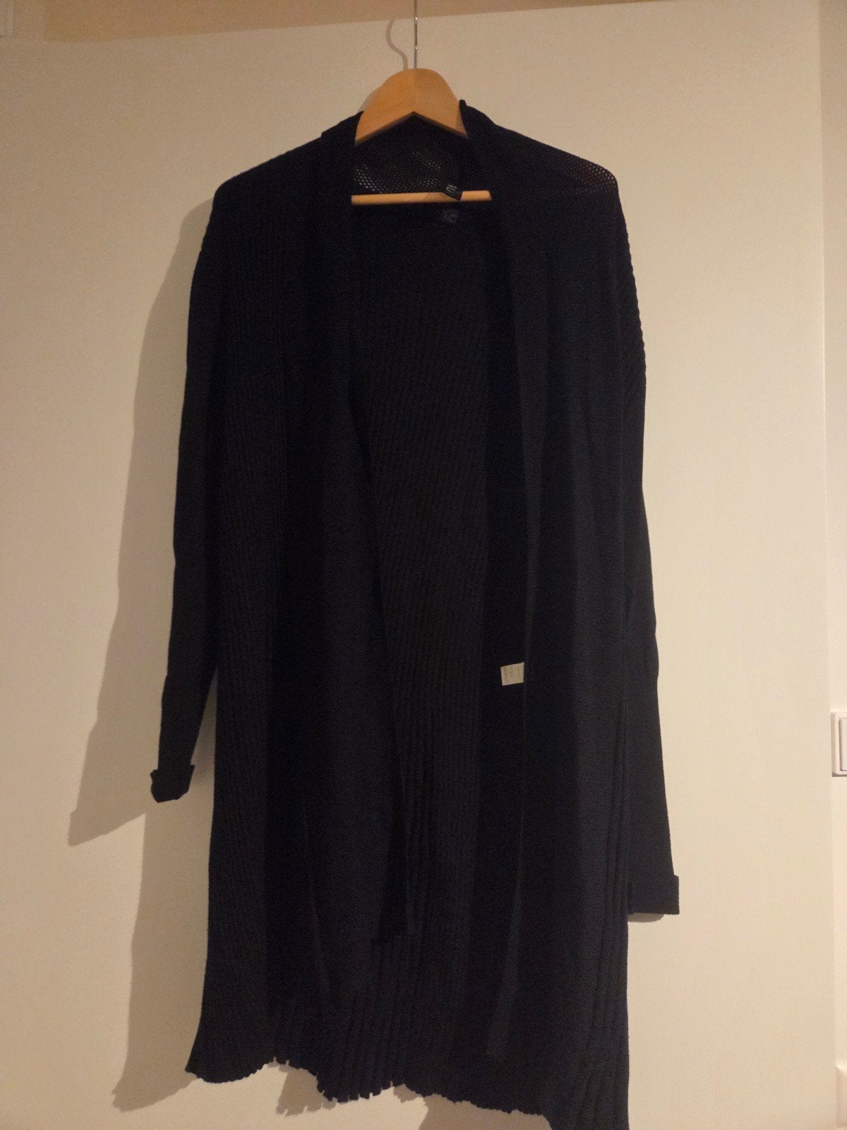 Lange zwarte cardigan van São Paulo, Kleding | Dames, Maat 42/44 (L), Ophalen of Verzenden, Zo goed als nieuw, São Paulo