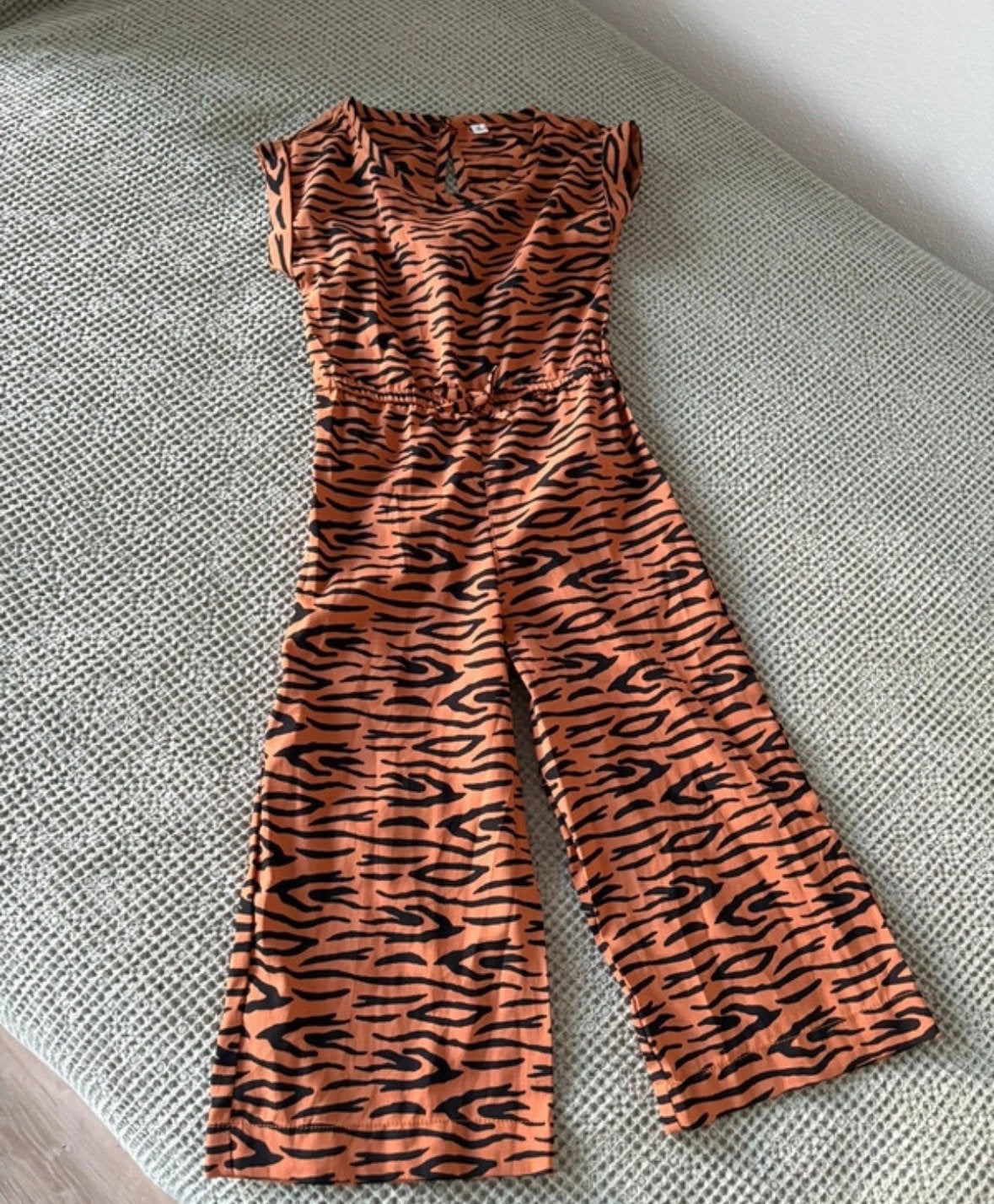 Zeeman jumpsuit tijgerprint maat 92, Verzenden, Gebruikt, Meisje, Overige typen