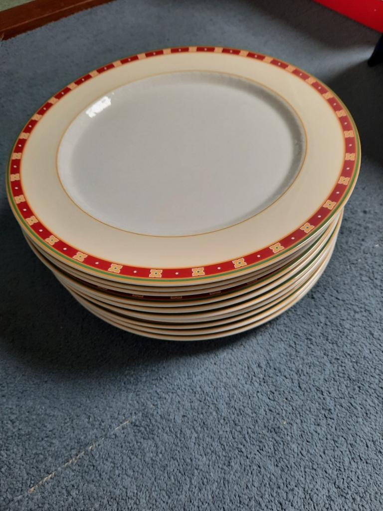 Villeroy en boch borden 12 stuks millenia, Ophalen, Zo goed als nieuw, Bord(en), Overige stijlen