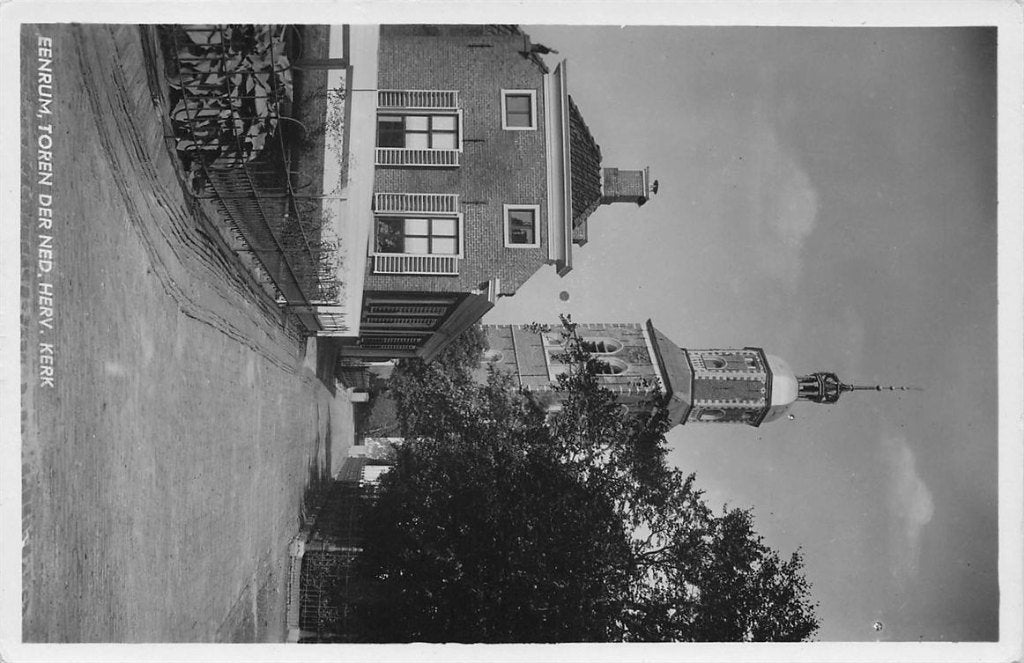 702-392-049 Eenrum Toren Der Ned Herv Kerk, Verzamelen, Verzenden, Voor 1920, Groningen