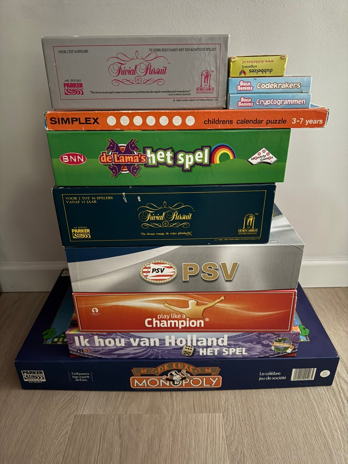 Verzameling spellen, Ophalen of Verzenden