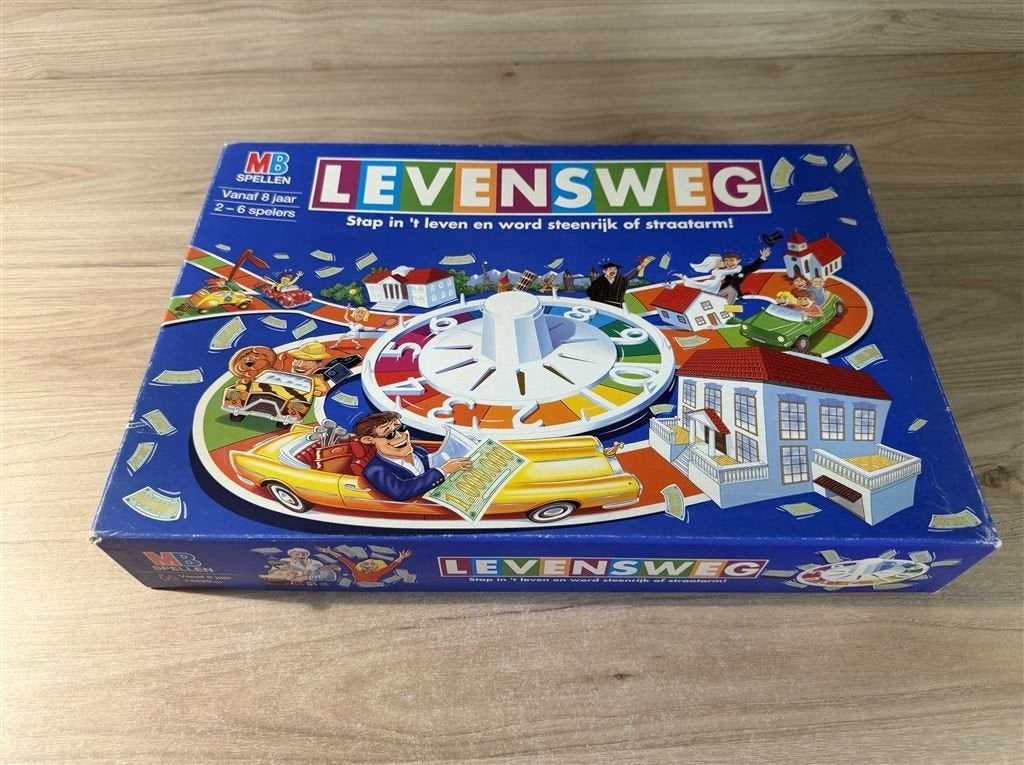 Levensweg - s6173, Hobby en Vrije tijd, Gezelschapsspellen | Bordspellen, Verzenden, Zo goed als nieuw