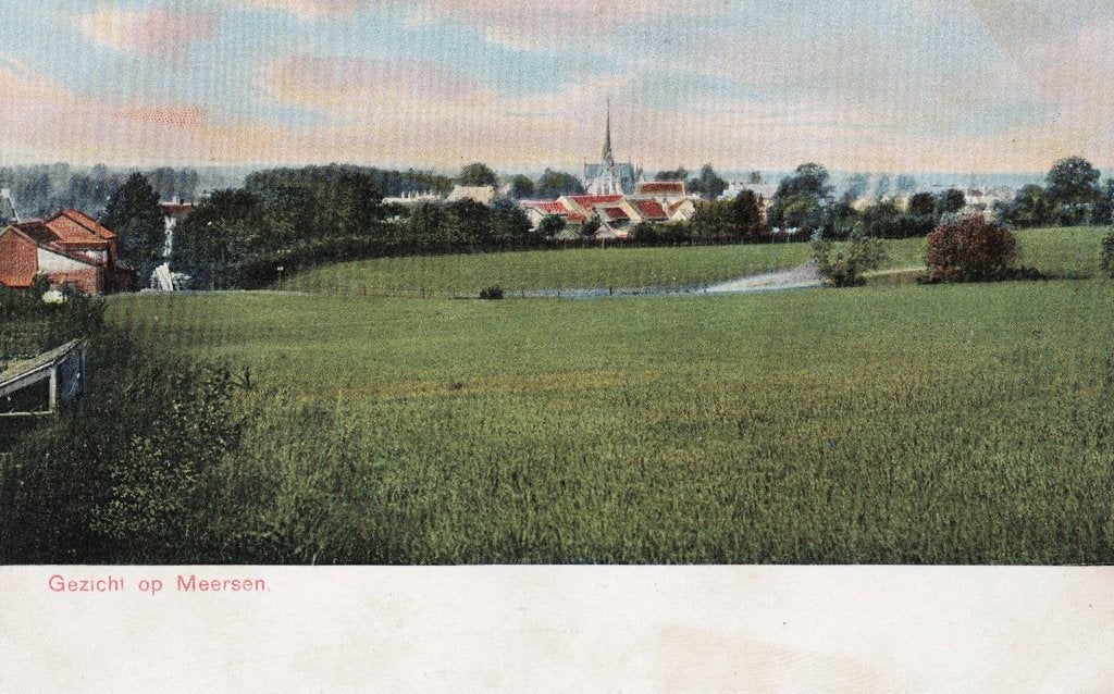 Meers(s)en – Panorama., Ophalen of Verzenden, Voor 1920, Ongelopen, Limburg