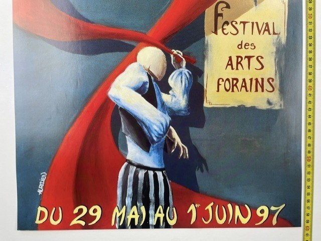 poster 'Namur en mai' ontworpen door Aurélien Tirtiaux 1997, Ophalen of Verzenden, A1 t/m A3