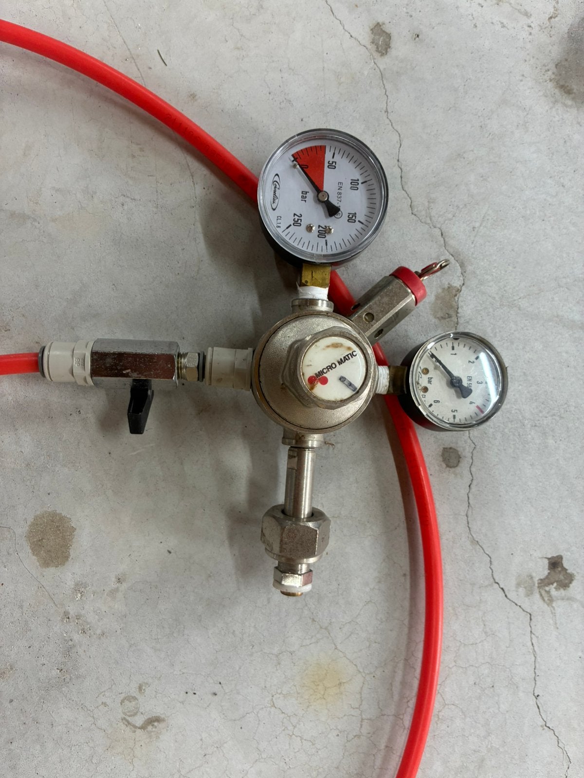 Micro matic co2 meter koolzuurmeter biertap tap, Ophalen