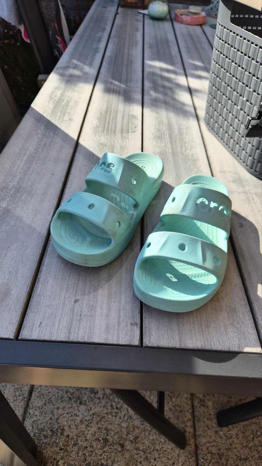 Crocs, mintgroen. maat 38, Ophalen, Gebruikt, Crocs, Meisje