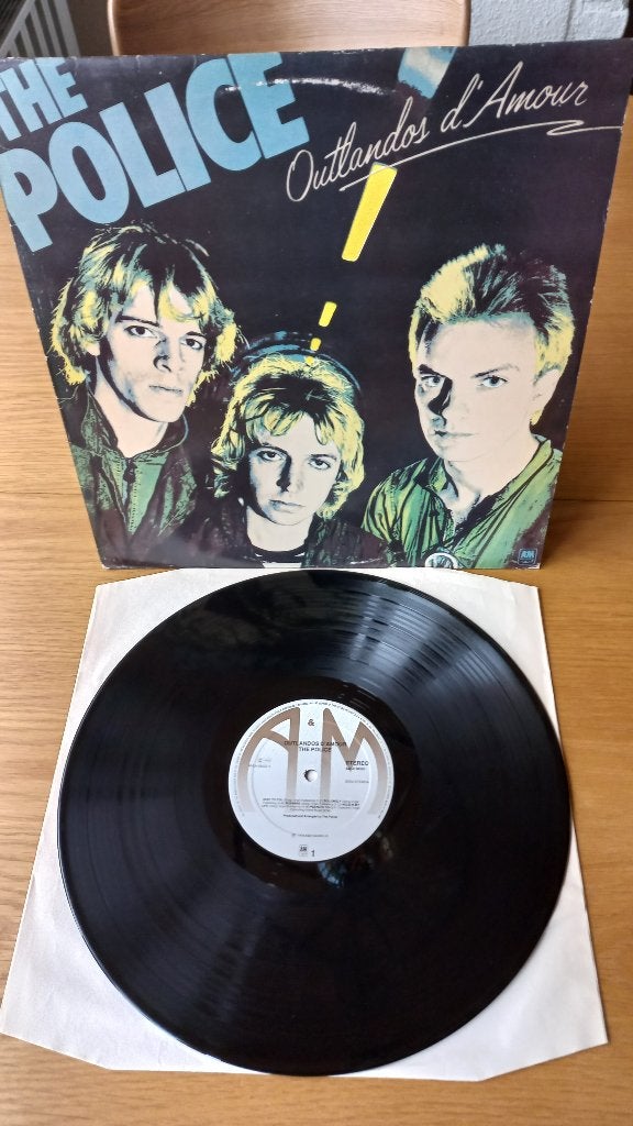 the police             outlandos d amour, Ophalen of Verzenden, Inclusief binnenhoes, 12 inch, 1970 - 1979